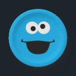 Plato De Papel Cookie Face Art<br><div class="desc">¿Adivinan quién? ¡Es arte facial de Cookie Monster! Este artículo se recomienda para mayores de 2 años. © 2014 Sesame Workshop. www.sesamestreet.org</div>