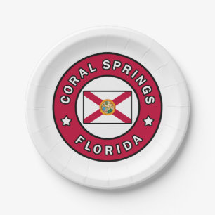 Plato De Papel Coral Springs Florida