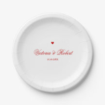 Corazón Rojo Personalizado