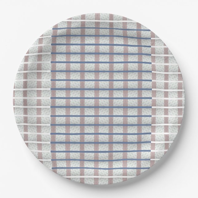 Plato De Papel Corazones de amor (Anverso)