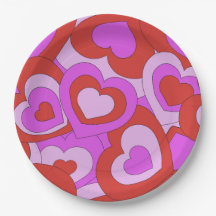 Corazones retro 60-70