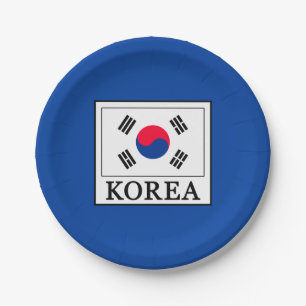Plato De Papel Corea