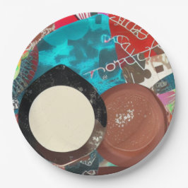 Plato De Papel Cosas de chocolate