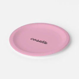 Plato De Papel Cosette