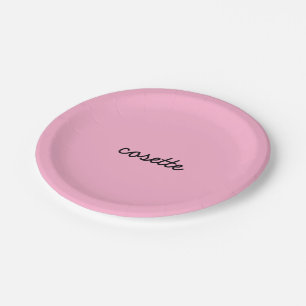 Plato De Papel Cosette