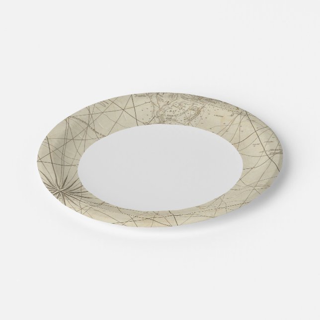Plato De Papel Costa de Florida Occidental y Luisiana (Angular)