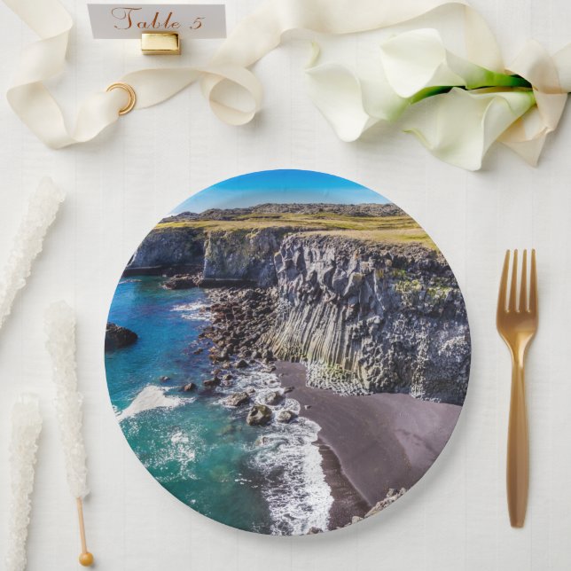Plato De Papel Costa Hellnahraun, Islandia (Boda)
