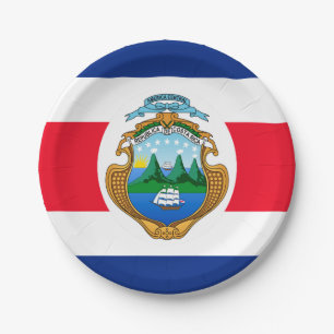 Plato De Papel Costa Rica