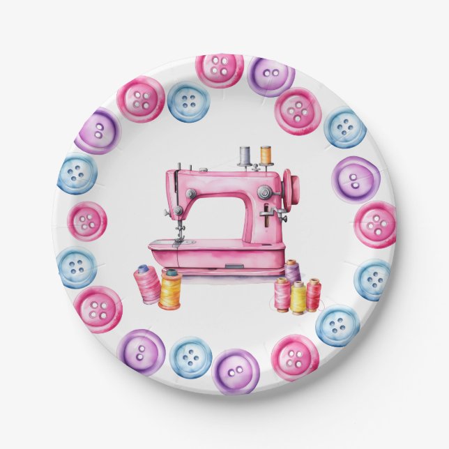 Plato De Papel Costear placas Fiestas (Anverso)