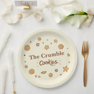 Plato De Papel Cosy Cookie Delights