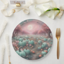 Cottagecore personalizado Parche de Calabazas Rosa