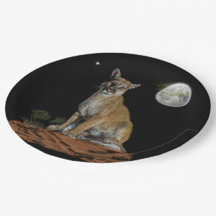 Plato De Papel Cougar