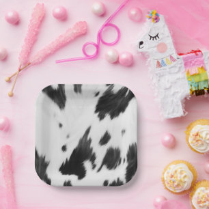 Plato De Papel Cowboy Western Country Farm Rodeo Birday Party