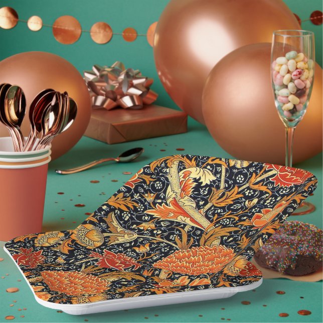 Plato De Papel Cray by William Morris (Multi)