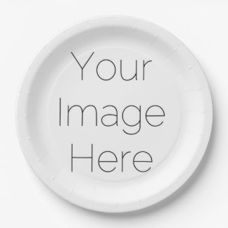 Plato De Papel ‘crea tu propia’ foto personalizada