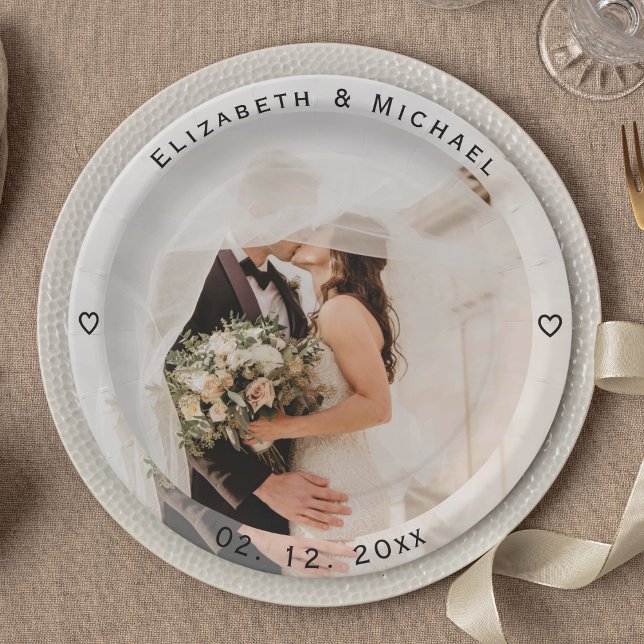 Plato De Papel Crea tu propia novia y Boda de fotos de Groom (Subido por el creador)