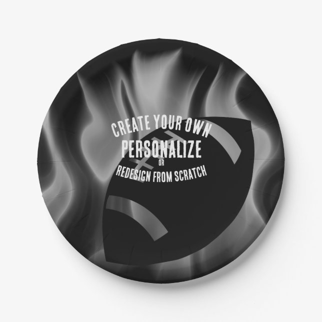 Plato De Papel Crear el propio (Anverso)