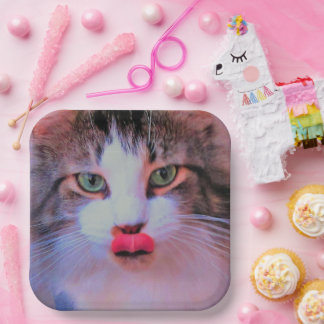 Plato De Papel Crear la propia Añadir la imagen personalizada