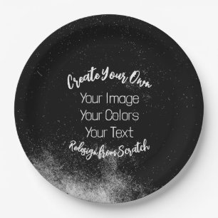 Plato De Papel Crear su propio personalizado