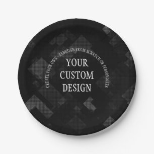 Plato De Papel Crear su propio Personalizado diseñado