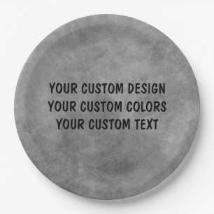 Plato De Papel Crear su propio Personalizado personalizado