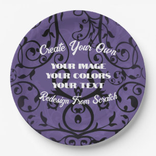 Plato De Papel Crear su propio producto totalmente personalizado