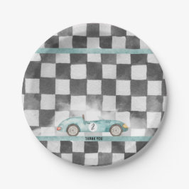 Plato De Papel Crecer dos cumpleaños rápidos