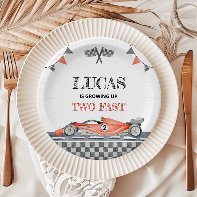 Plato De Papel Crecer Dos Placas De Papel De Cumpleaños Rápidamen (Subido por el creador)