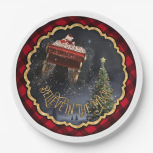 Plato De Papel Creer en las placas de papel mágico