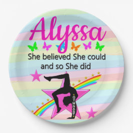 PLATO DE PAPEL CREÍA QUE PODRÍA DISEÑAR EL GIMNASIO