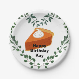 Plato De Papel Crema de hielo de helado de pasteles de fondo blan