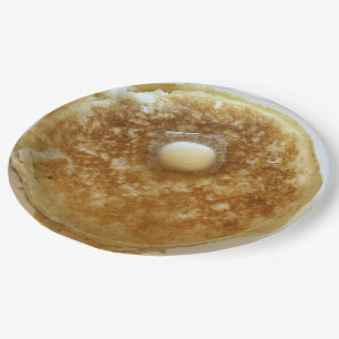 Plato De Papel Crepes