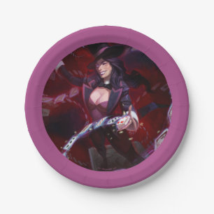 Plato De Papel Crisis infinita Ilustracion de Zatanna