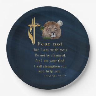 Plato De Papel cristiano