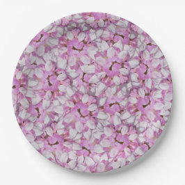 Plato De Papel Crown Vetch Seamless Pattern