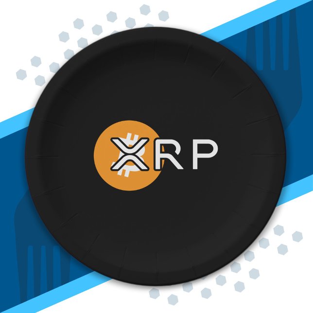 Plato De Papel Crypto Meme XRP Sobre El Intercambio De Criptodivi (Subido por el creador)