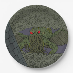 Plato De Papel Cthulhu