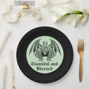 Plato De Papel Cthulhu Lovecraft