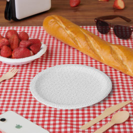 Plato De Papel Cuadrícula Transparente PNG | Superposición de Tex