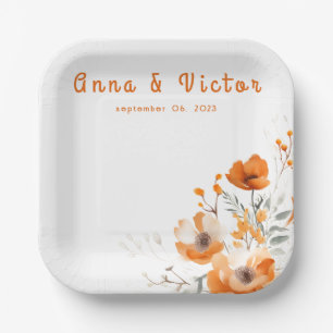 Plato De Papel Cuadros bucólicos fríos