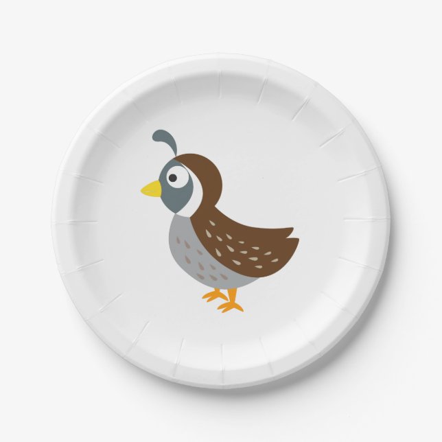 Plato De Papel Cual Personalizado (Anverso)