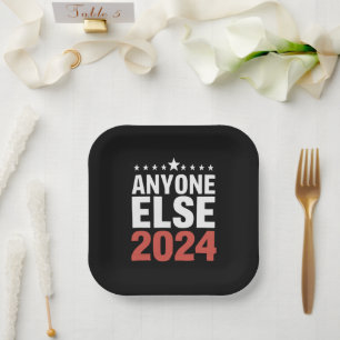 Plato De Papel Cualquiera Otro Campaña Electoral 2024 Política Di