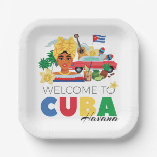 Plato De Papel Cuba La Habana