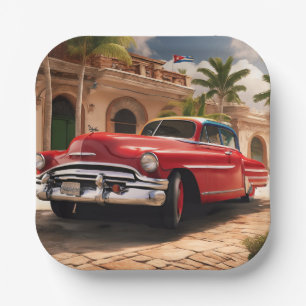 Plato De Papel ¡Cuba libre!