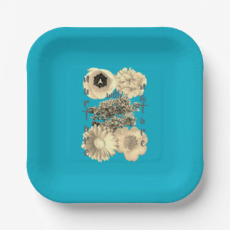 Plato De Papel Cultiva con la Naturaleza 2 