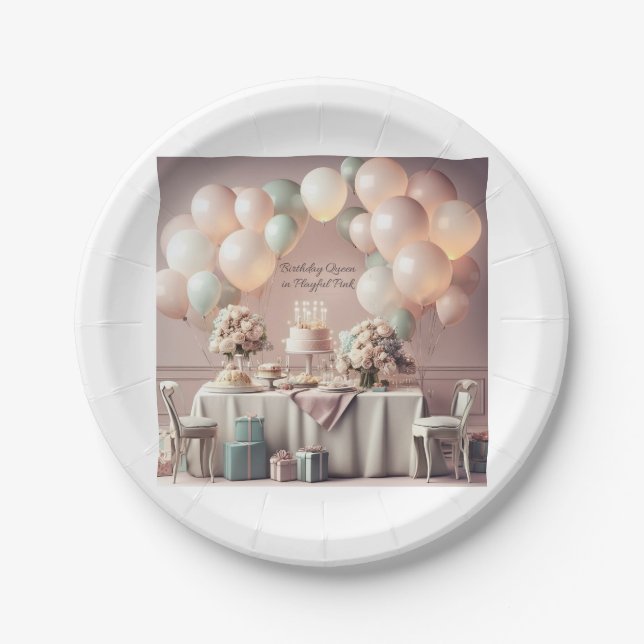 PLATO DE PAPEL CUMPLEAÑOS (Anverso)