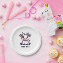 Cumpleaños con tema de vaca