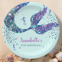 Cumpleaños de Aqua Mermaid