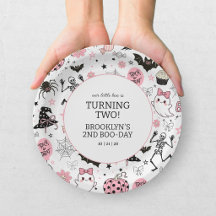 Cumpleaños de Halloween de Little Boo Pink Girl
