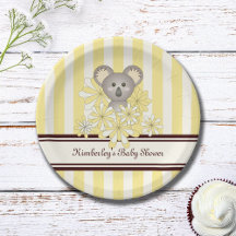 Cumpleaños de Koala Amarillo / Baby Shower Neutral